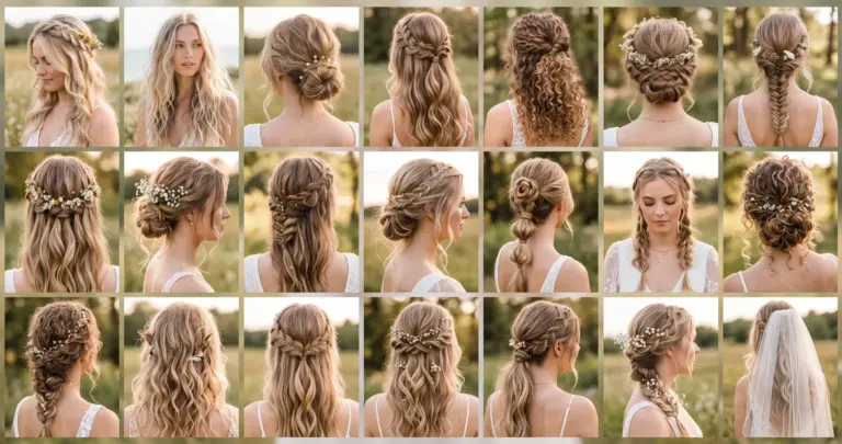 Boho Bridal Hairstyles: 25 Effortless Looks for Outdoor Weddings