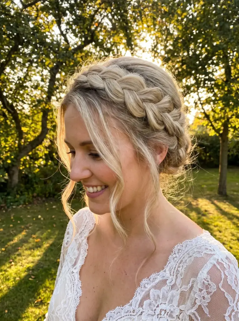 Boho Milkmaid Braid For Brides