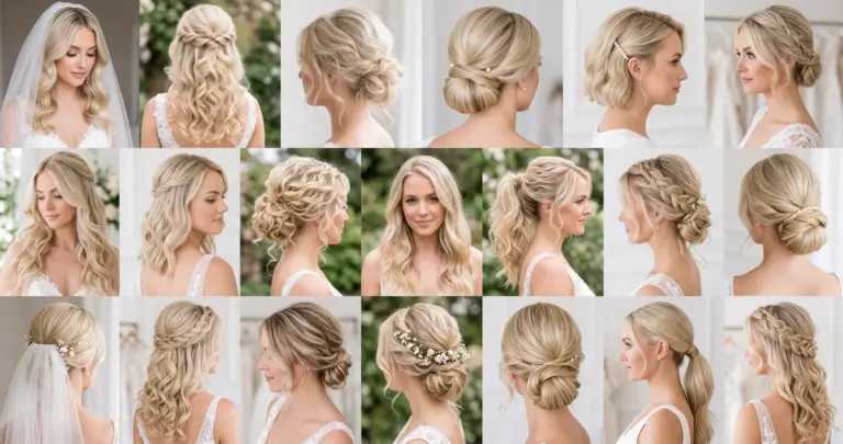 Bridal Hairstyles for Blondes: 20 Looks That Make Blonde Hair Glow on Camera