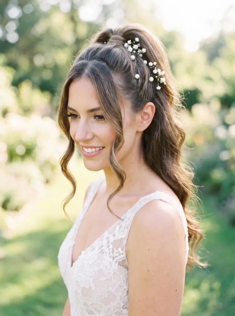 High Half Up Ponytail Style