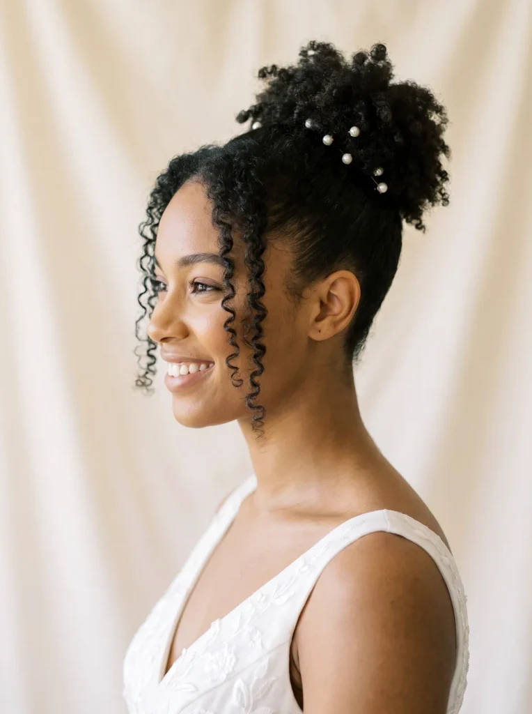 Mini High Puff Prom Hairstyle