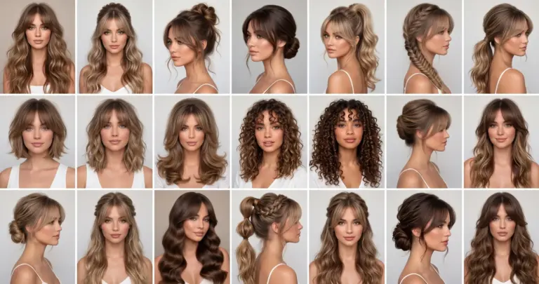 Prom Hairstyles With Curtain Bangs: 25 Looks That Soften Every Face