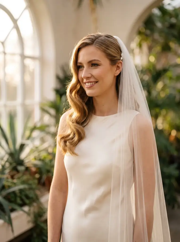 Side-Swept Waves With a Long Veil