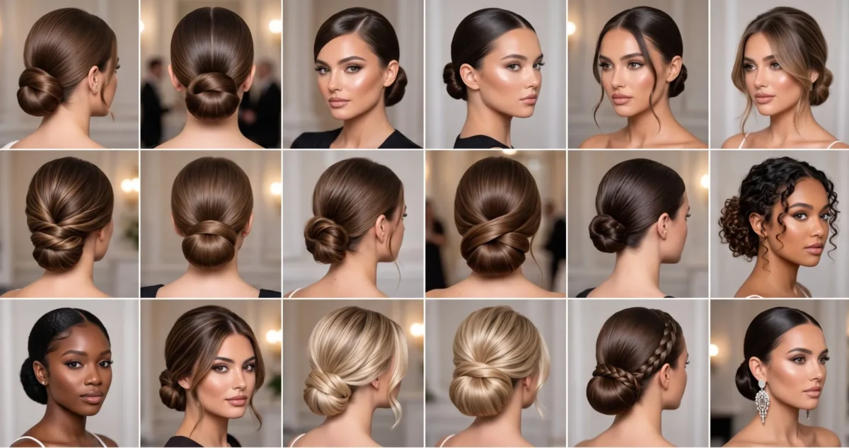 Sleek Low Bun Prom Hairstyles 18 Elegant, Modern Looks