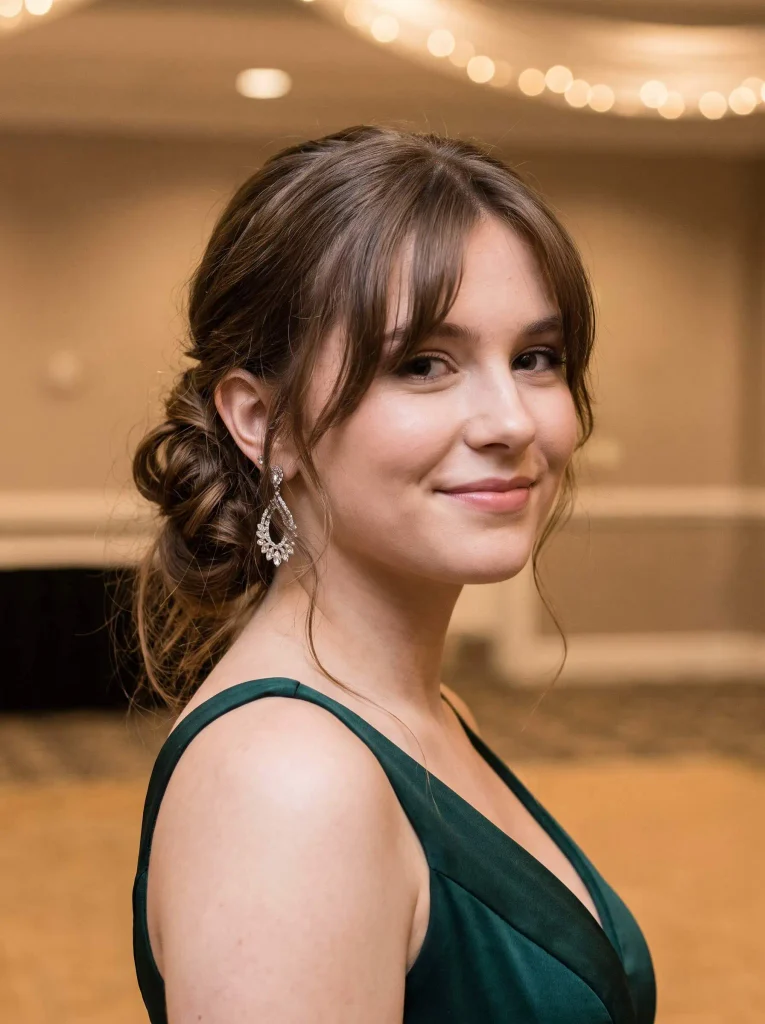 Soft Side Bun Curtain Bangs