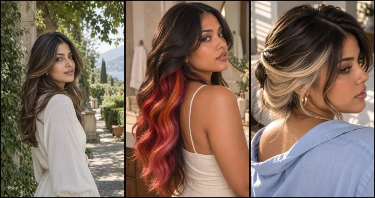 30 Halo Hair Color Ideas for Bold Hidden Dimension