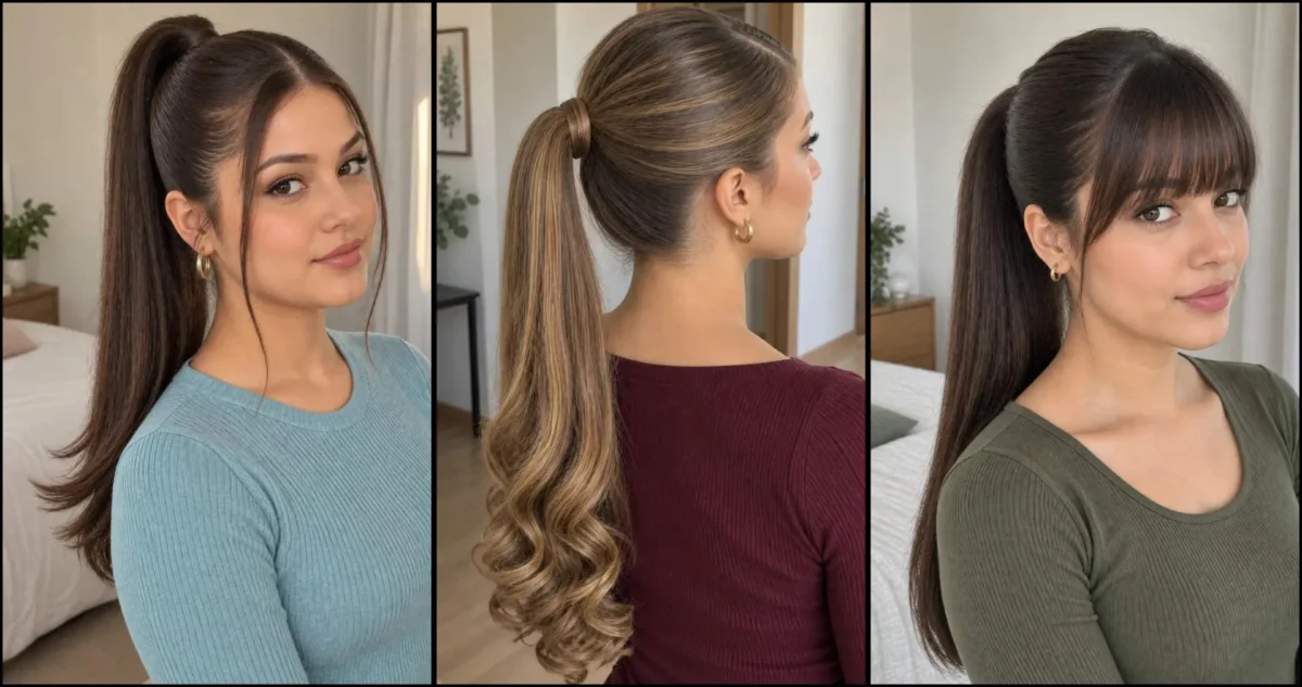 34 Sleek Ponytail Hairstyles for a Polished Finish