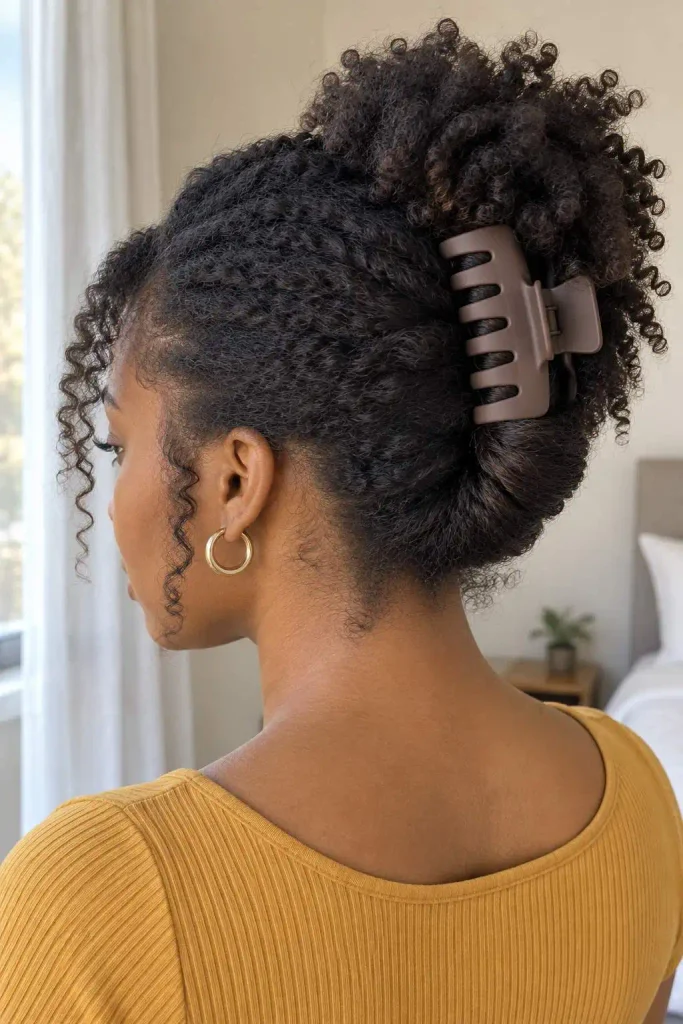 4C Natural Hair Claw Clip