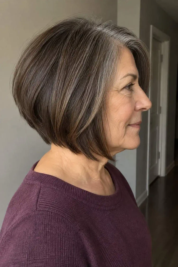 Angled Bob for Square Faces