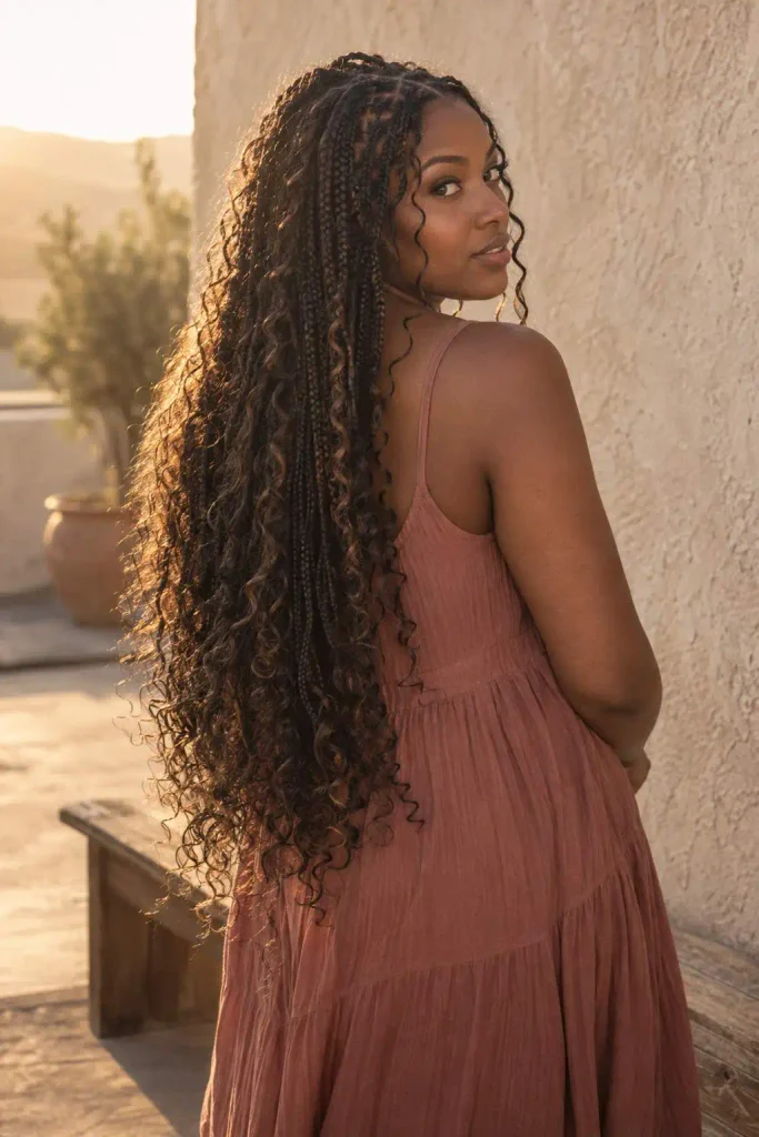 Boho Pick And Drop French Curls