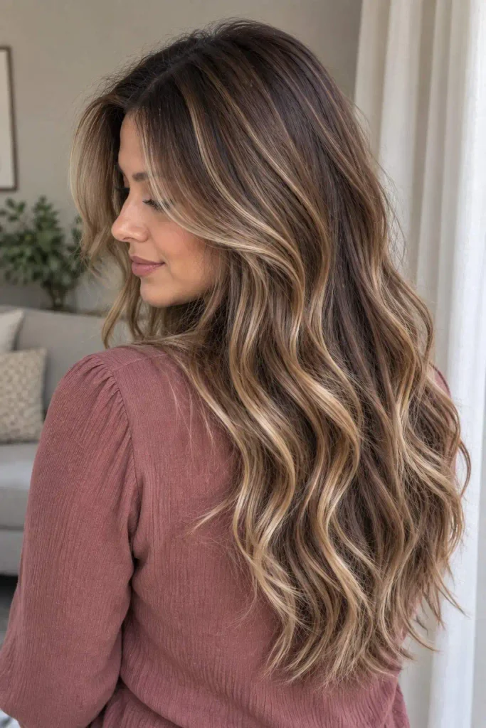 Brown Hair Blonde Highlights