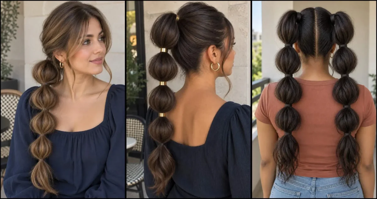 Bubble Ponytail Hairstyles 30 Ideas for Every Texture