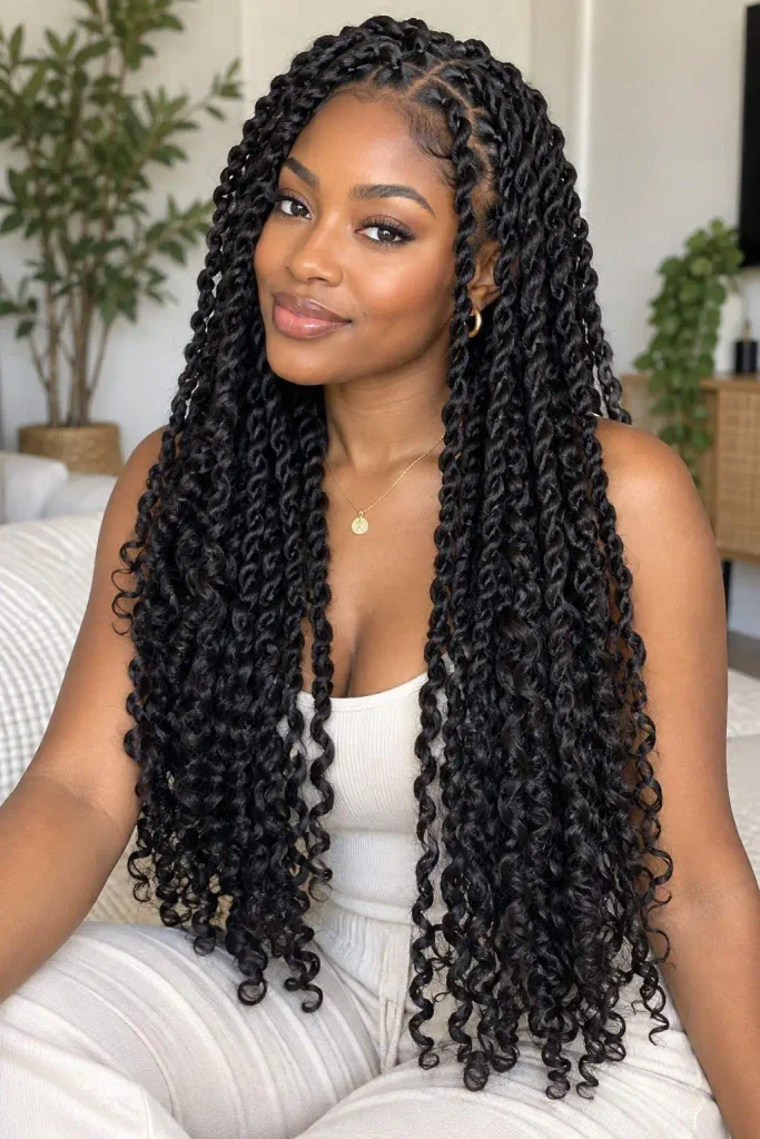 Classic Black Passion Twist Braids