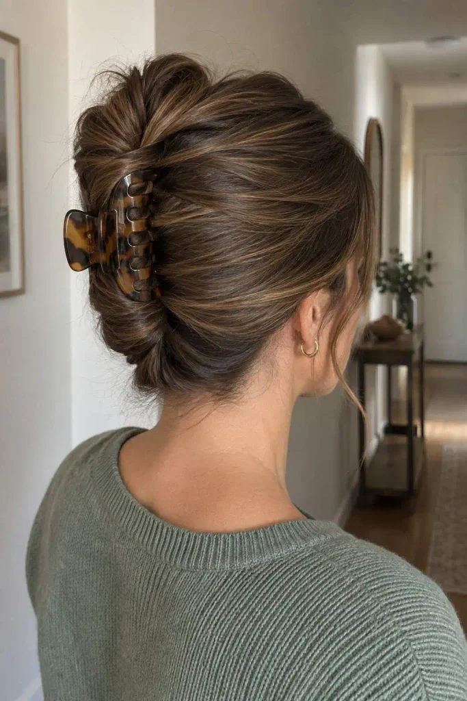 Classic French Twist Claw Clip