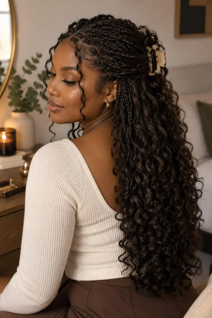 Claw Clip Pick And Drop Curls