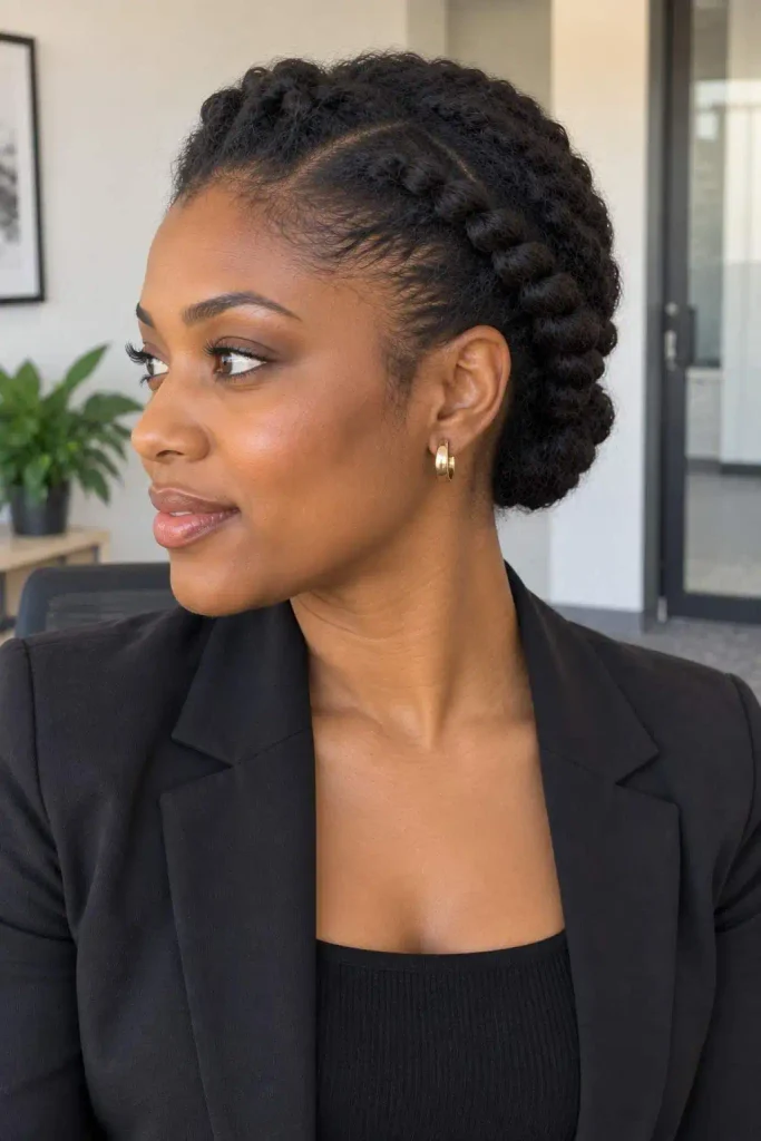 Flat-Twist Crown for Work
