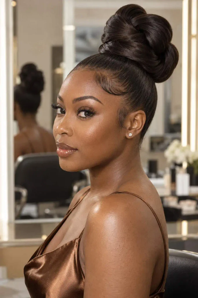 Frontal Infinity Bun Smooth Crown