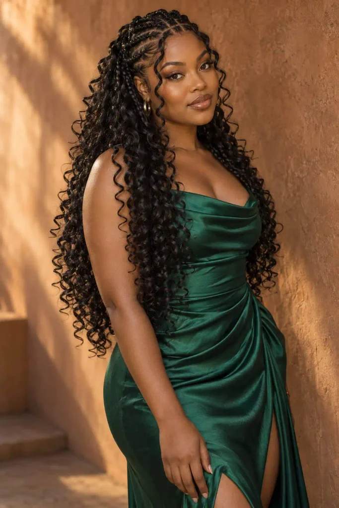 Goddess Pick And Drop French Curls