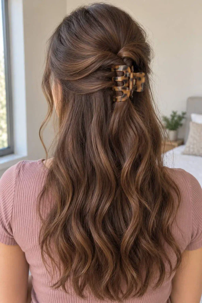 Half-Up Half-Down Claw Clip
