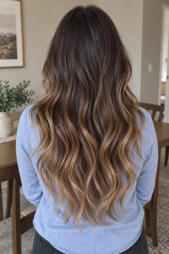 Low Maintenance Brunette Balayage