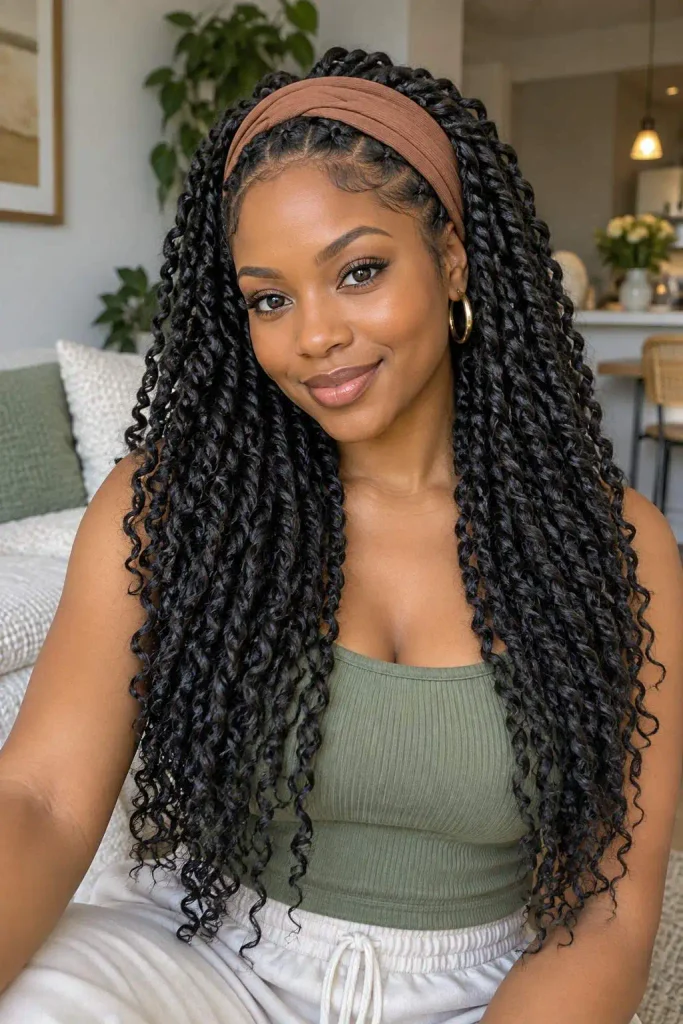 Passion Twists With Headband
