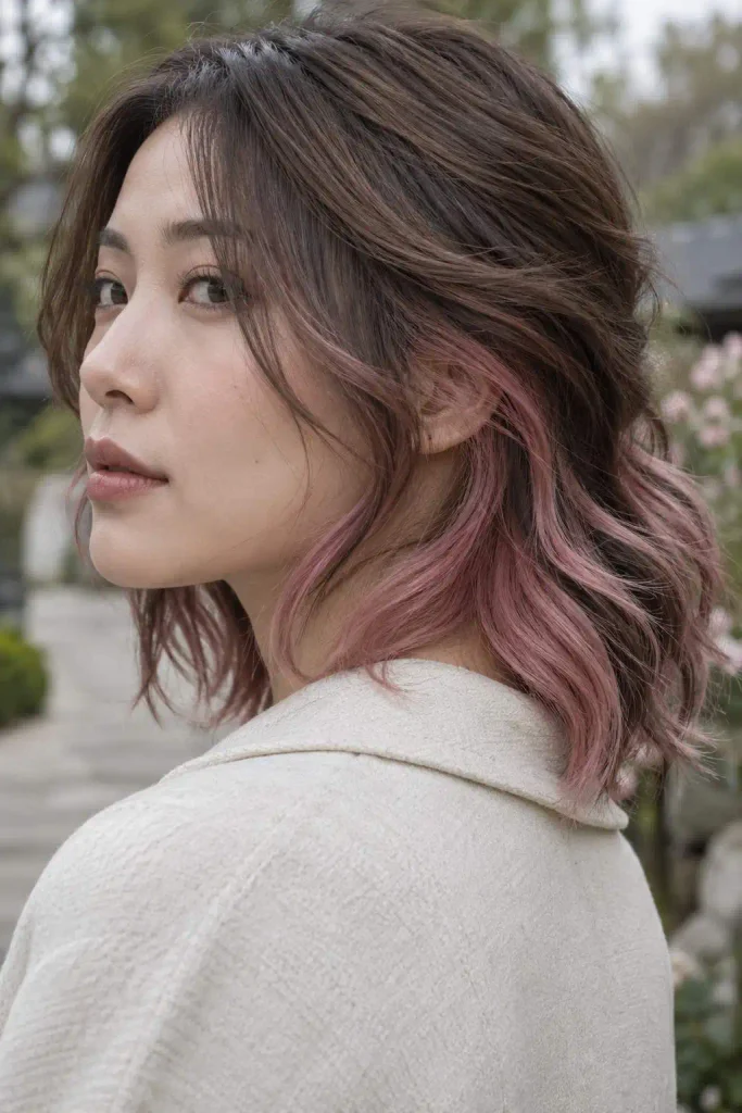 Pink Halo Underlayer Waves