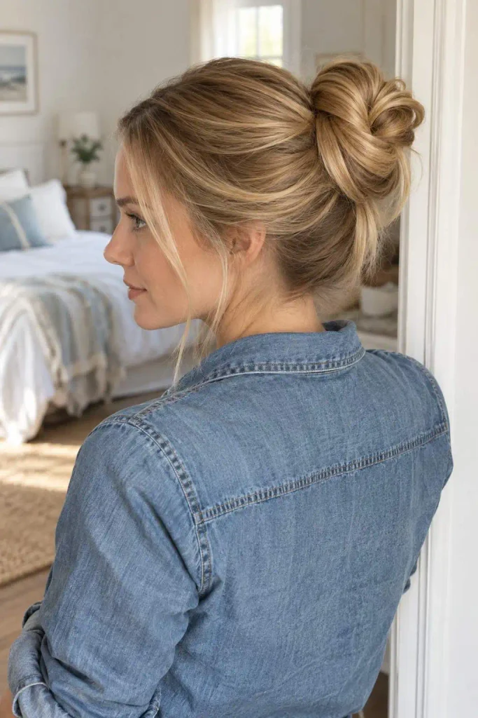 Ponytail Infinity Bun Loop Finish