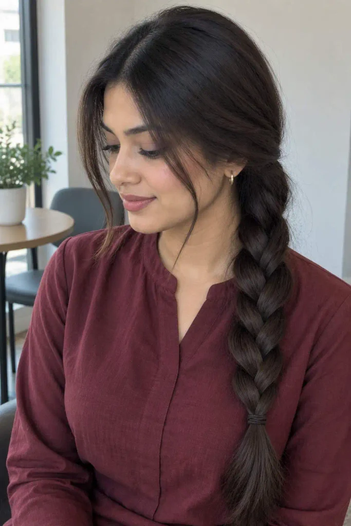 Side Braid for Office Days