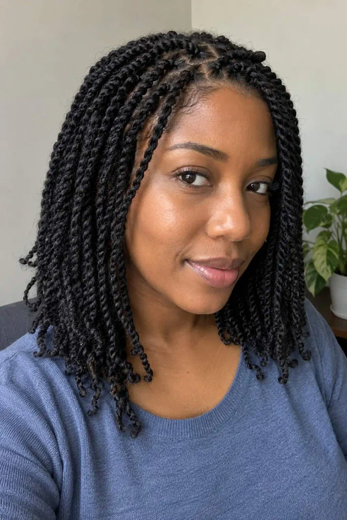 Small two strand twists
