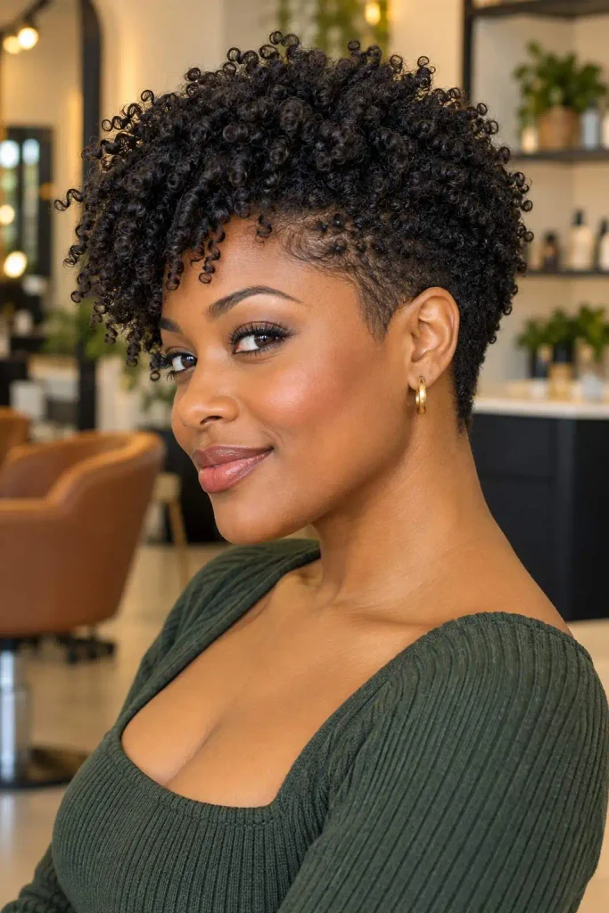 Tapered Wash-and-Go Natural Cut
