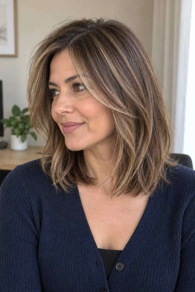Thin Hair Dimensional Highlights