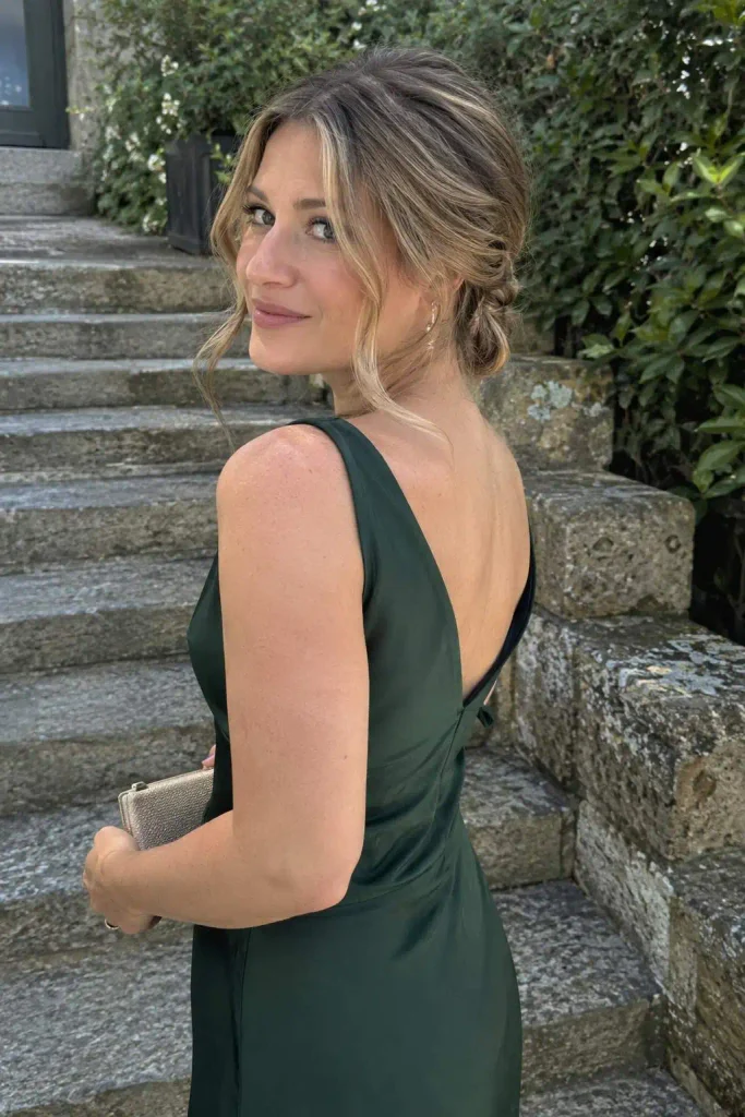 Wedding Guest Soft Low Updo