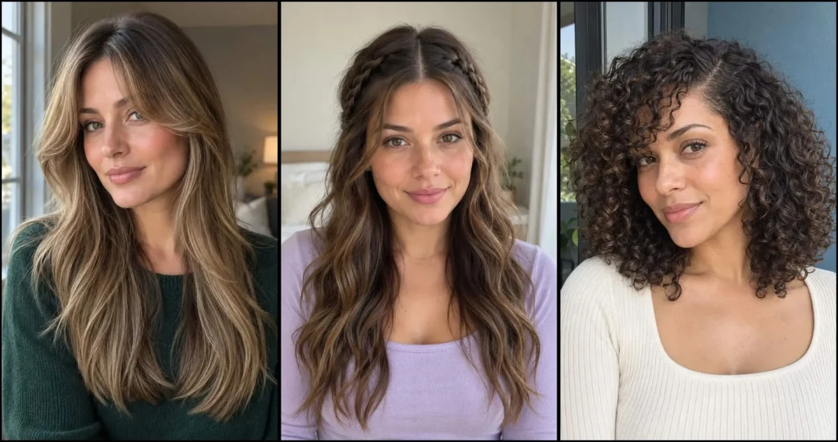 22 Hairstyles for Growing Out Bangs at Every Awkward Stage