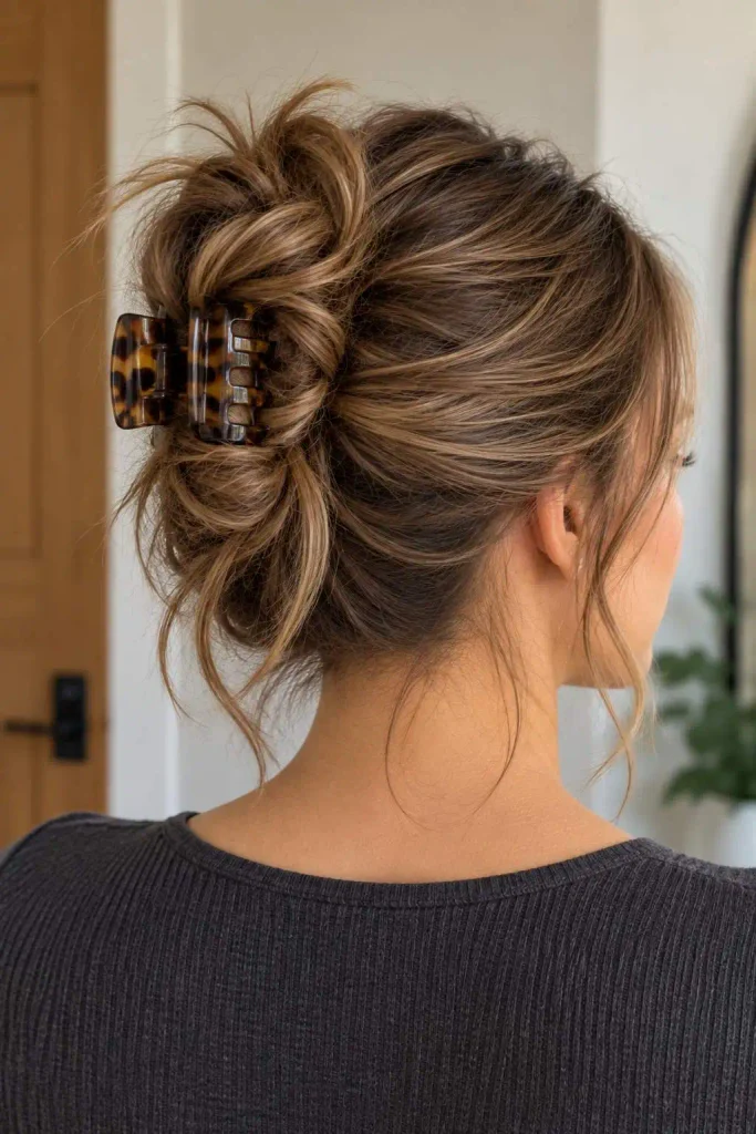Claw Clip Messy Bun