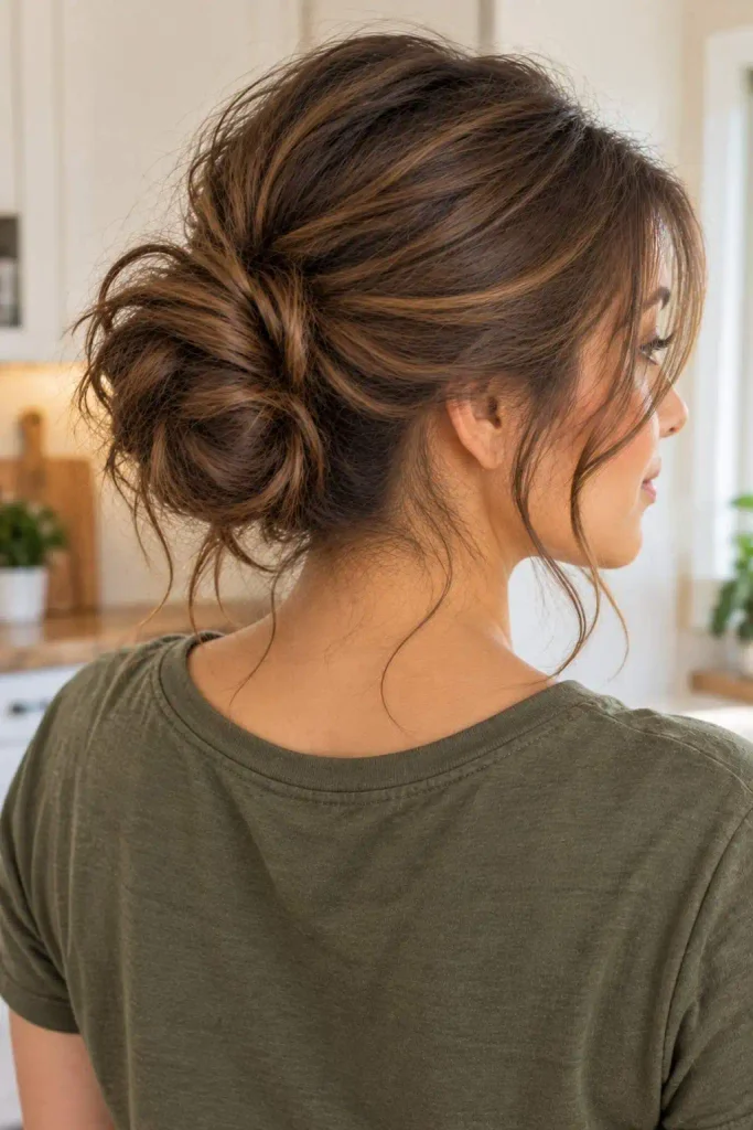 Easy Everyday Messy Bun