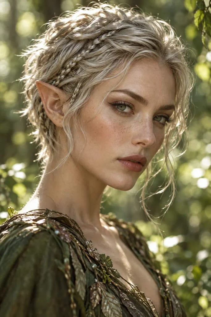 Ethereal Woodland Elf Portrait