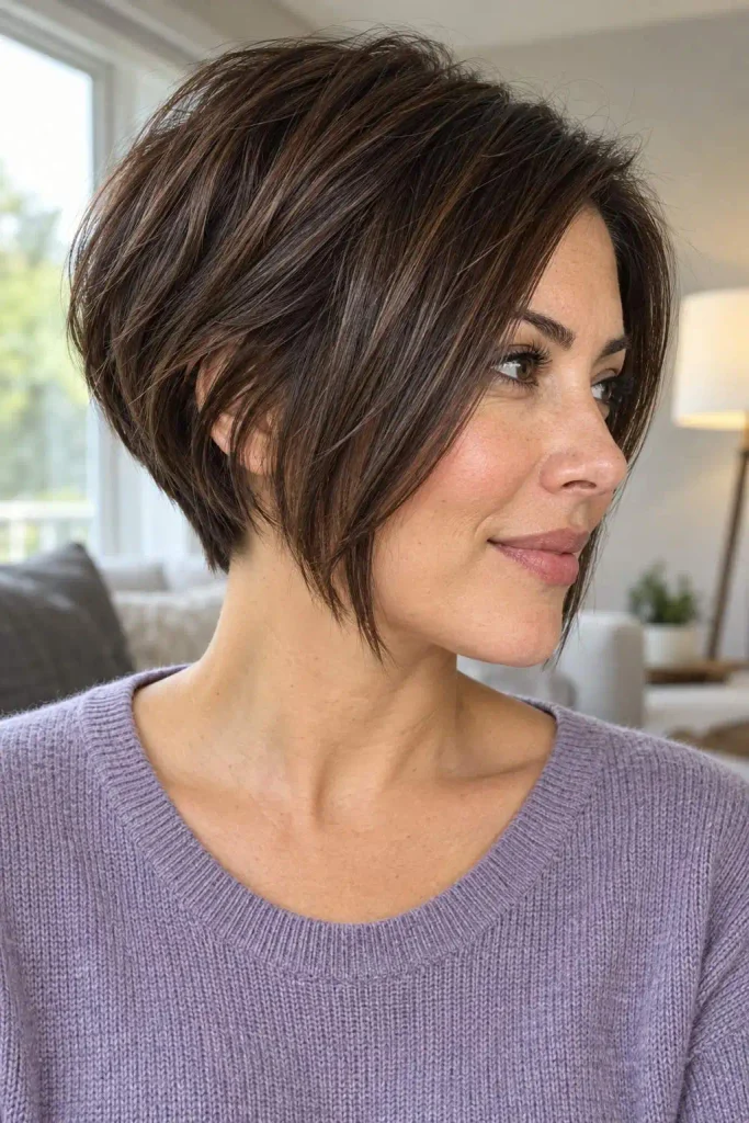 Feminine Pixie Bob With Longer Sides