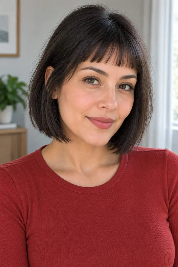 Micro Bangs on Thin Hair