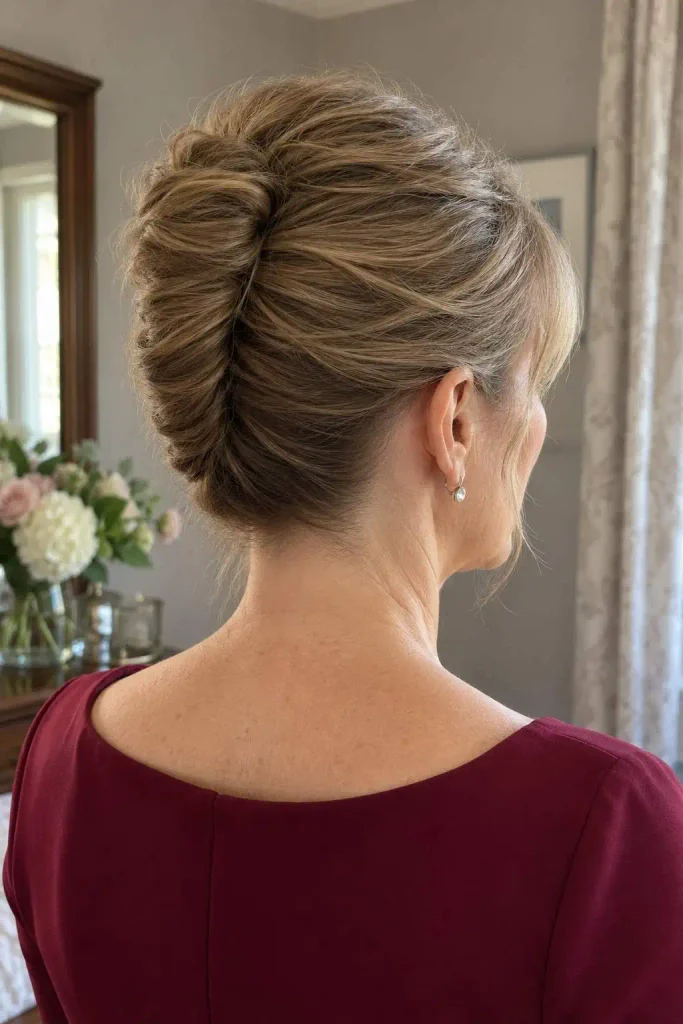 Soft French Twist With Subtle Volume