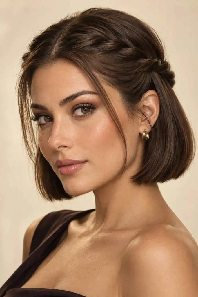 Sophisticated Warm-Toned Beauty Portrait