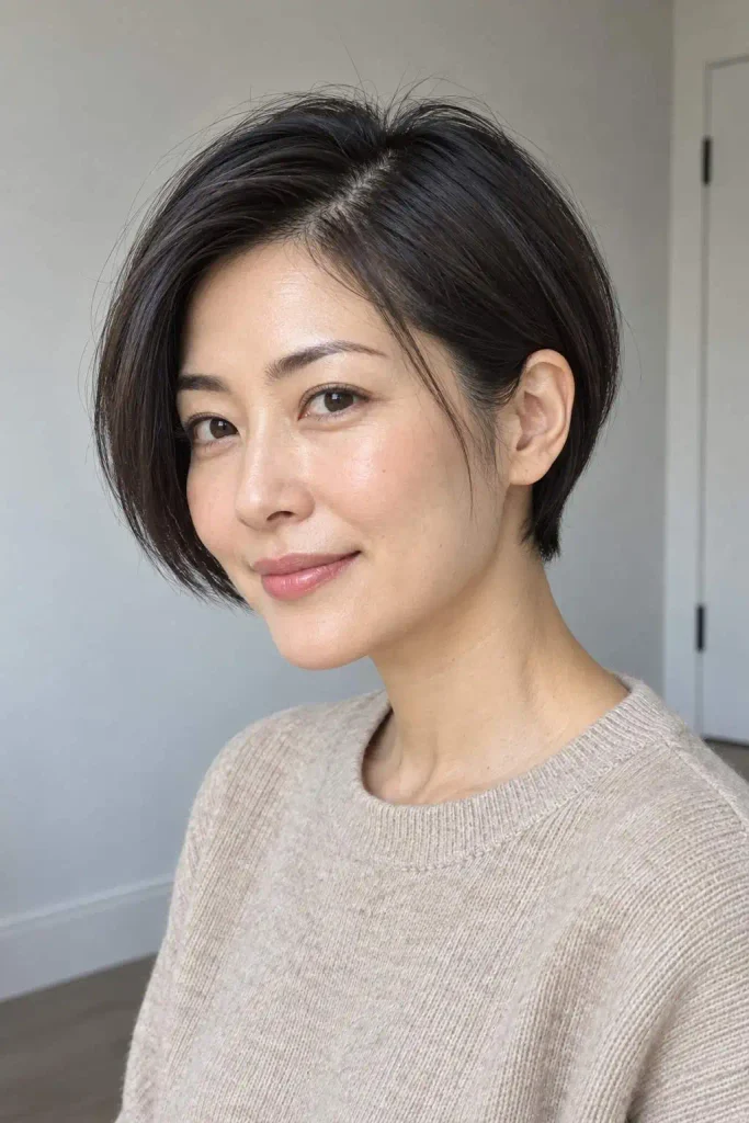 Straight ear-tucked pixie bob