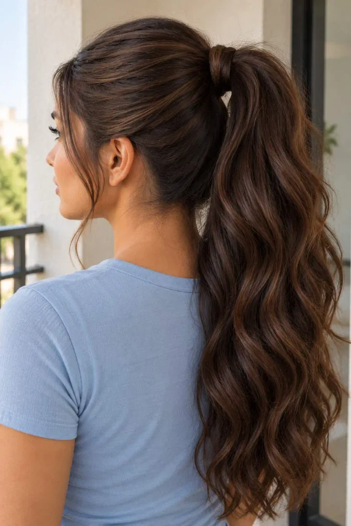 Thick Hair High Twist Ponytail