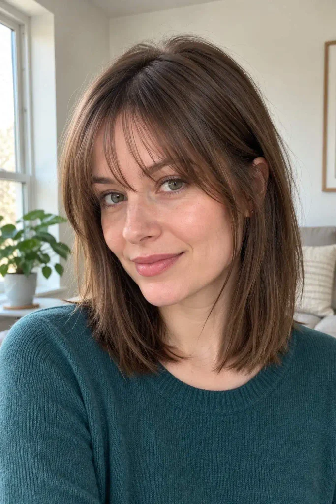 Wispy Bangs for Fine Hair